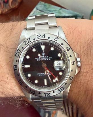 Rolex Explorer 2 nero solo SWISS originale