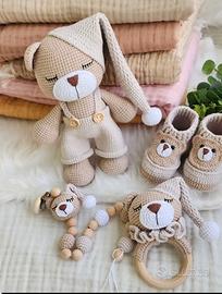 ✨️Set nascita fatto a mano con amore✨️