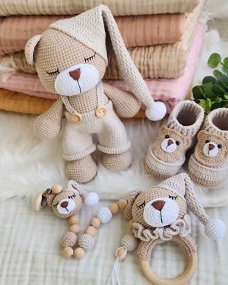 ✨️Set nascita fatto a mano con amore✨️