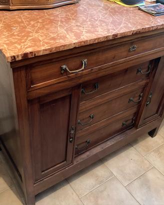 Cassettiera in legno