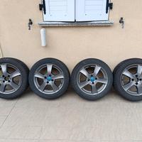 Cerchi in lega 15" per Fiat 500 + gomme invernali