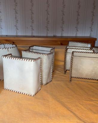 Lampade in carta pecora