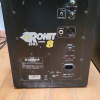 2 Casse Audio Studio Monitors KRK Ronkit 8