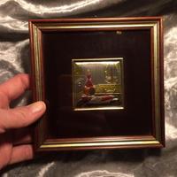 Quadro ARGENTO 925 Fiaschetto e salame