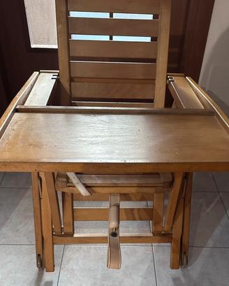 Seggiolone legno