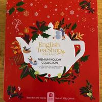 Scatola di latta VUOTA the english tea shop rossa