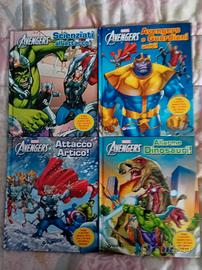 Lotto 4 Libri Marvel Avengers-Giunti 2015