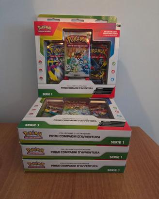 Compagni d'avventura box Pokemon Nuovo tcg