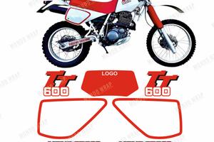 Adesivi compatibili con moto TT 600 1986/93 TT600