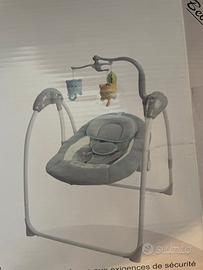 Sdraietta dondolo elettrico bambini