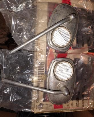 specchietti con catarifrangente epoca auto moto