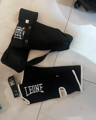 Conchiglia calze leone guanti fit box