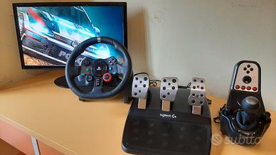 Volante Logitech G29 + Pedaliera + Cambio G27