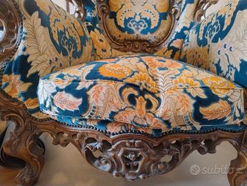 Poltrona stile barocco