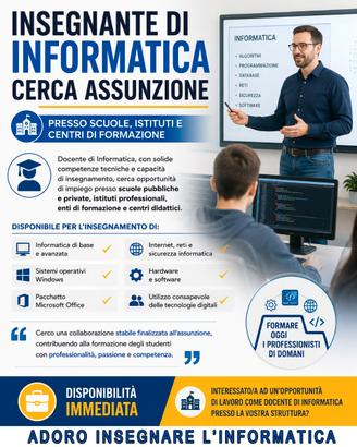 Insegnante di informatica