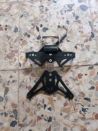 Porta targa Barracuda universale 