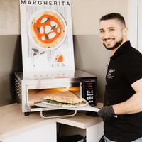 Forno per pizza elettrico digitale 500c + Biscotto