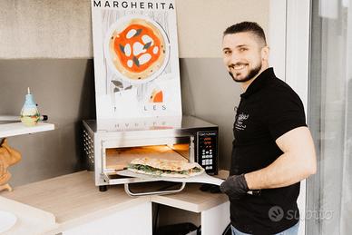 Forno per pizza elettrico digitale 500c + Biscotto