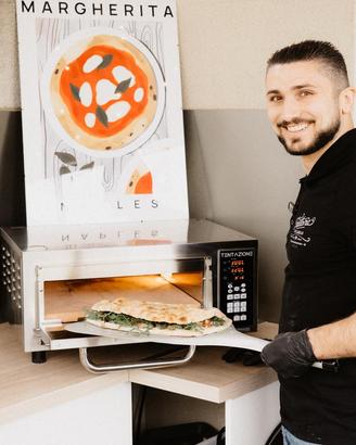 Forno per pizza elettrico digitale 500c + Biscotto