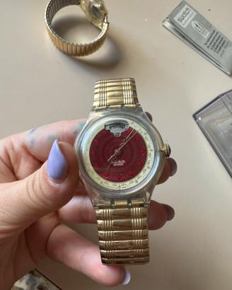 Orologio Vintage Swatch Automatic "Bordeaux"