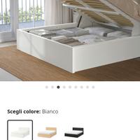 Letto matrimoniale contenitore Ikea Malm