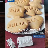 Tchibo Set di timbri per biscotti Keksstempel Set