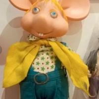 Topo Gigio vintage anni ’70 – pupazzo originale da