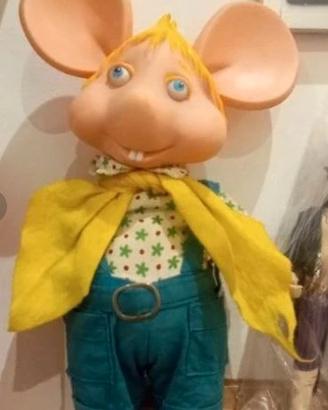 Topo Gigio vintage anni ’70 – pupazzo originale da
