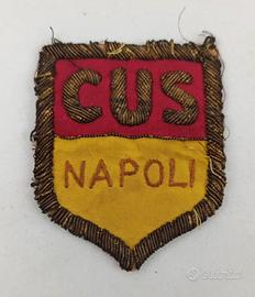 Toppa ricamata CUS Napoli Centro universitario Spo