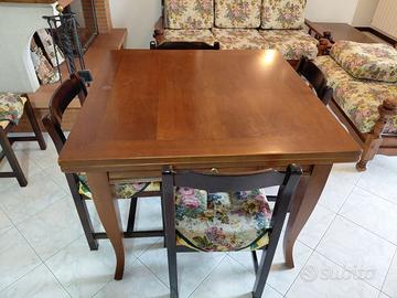 TAVOLO APRIBILE IN LEGNO MASSELLO