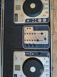 consolle dj completa Stanton c303 + mixer m202