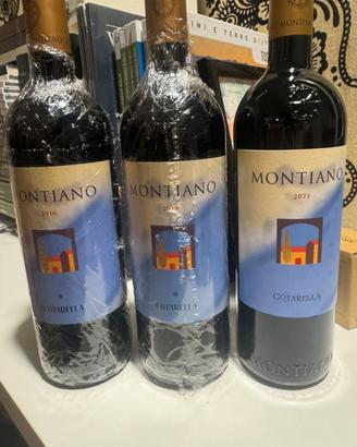 Bottiglia Vino Rosso| Lotto Verticale Montiano