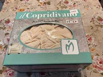 Copridivano 2 posti colore panna MARYA MARZOTTO