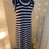 Vestito in cotone senza maniche