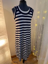 Vestito in cotone senza maniche