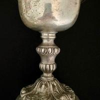 coppa antica in argento