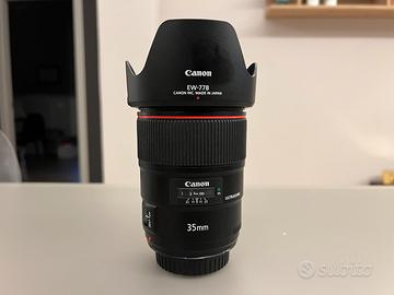 Canon ef 35mm 1.4 II