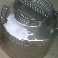 Bidone acciaio inox per olio d'oliva