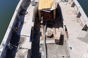 Barca ex scialuppa di salvataggio