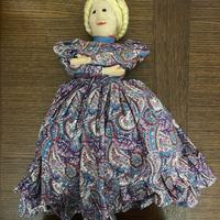 Bambola vintage russa copri-samovar