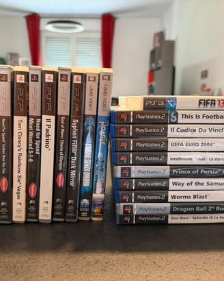 Giochi ps3, ps2, psp e UMD per psp