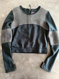 Felpa donna Nike cropped (corta in vita) taglia S