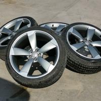 Cerchi originali Audi 18" (compreso pneumatici)