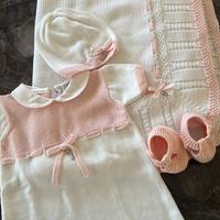 Completo nascita neonata Petit nuovo con erichette