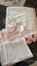 Completo nascita neonata Petit nuovo con erichette