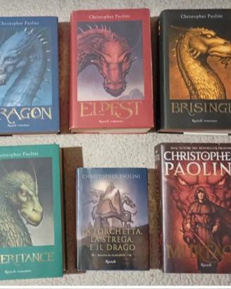 Saga L'Eredità 6 libri di Christopher Paolini 