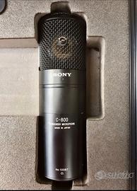 RARISSIMO Microfono a valvole SONY C-800