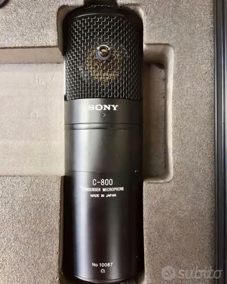 RARISSIMO Microfono a valvole SONY C-800