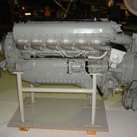 Coperchio valvole motore Rolls-Royce Merlin - WW2