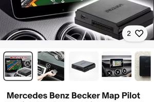 Navigatore Mercedes Becker MAP PILOT – Mappe 2023